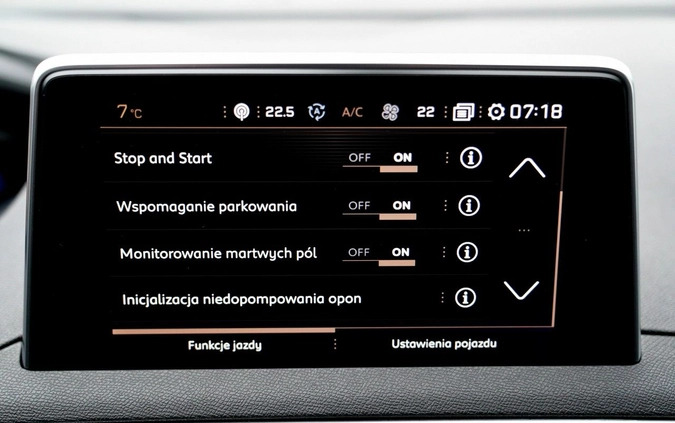Peugeot 5008 cena 104700 przebieg: 127839, rok produkcji 2019 z Otmuchów małe 781